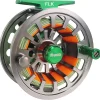 Aventik FLK II Fly Fishing Reel Aluminum Trout 3/5, 5/7, 7/9wt Large Arbor Freshwater Fly Reel with Line.