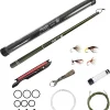 Aventik FreshStart Tenkara Rod in 7ft/8ft, Complete Beginner Tenkara Rod Kit, 24T Carbon Fiber, Easy to Cast Flexible Durable Lightweight and Compact