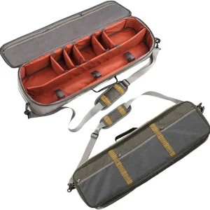 Aventik Multi-Function Fishing Rod&Gear Case All in One Easy Carry Super Light Weight Compartment Adjustable(Fly Rod and Reel case)