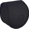 Aventik Neoprene Fly Fishing Reel Case Pouch Cover Fitting 5/6 7/8wt Fly Reel Storage (Black, 1-PACK 5/6)