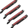 Aventik Tenkara Line Keeper/Winder, 4Pcs Portable Durable Bobbin Winder Clip on Tenkara Rod Fishing Tackle