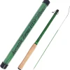 Aventik Zeno S2-Glass Tenkara Rod with 2 Extra Rod Sections 10 Sec in 9ft/10ft Excellent Durability and Strength, Collapsed to Only 14.6in/15.2in, 6:4 Soft M-Action, Super Lightweight and Compact, Elegant Translucent Color Super Eye-catching