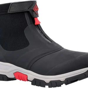 AXMZ106M7 Men's Apex Mid Zip Black/Light Grey 7 Mens