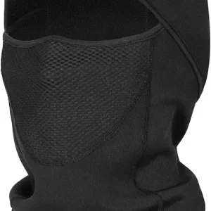 Balaclava Ski Mask Thermal Elastic Breathable Winter Face Mask for Cold Weather Perfect for Skiing Ice Fishing Black