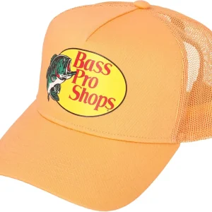 Bass Original Fishing Pro Trucker Hat Mesh Cap - Adjustable Snapback