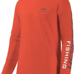BASSDASH Fishing T Shirts for Men UV Sun Protection UPF 50+ Long Sleeve Tee T-Shirt