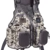 BASSDASH Fly Fishing Vest Multi Pocket Waistcoat Adjustable Size Gifts for Men Women