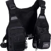 BASSDASH FV08 Ultra Lightweight Fly Fishing Vest for Men and Women Portable Chest Pack One Size Fits Most