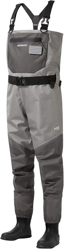 BASSDASH FW08 Men�s Breathable Waders Waterproof Fly Fishing Chest Fishing