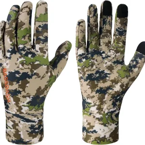 BASSDASH Men�s Camo Hunting Gloves UPF 50+ Lightweight Touchscreen Gloves for Warm Weather Fishing Hiking Outdoor Activities