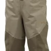 BASSDASH Men�s IMMERSE Tan Waders Waterproof Breathable Fly Fishing Stocking Foot Chest Waders for Hunting Lightweight