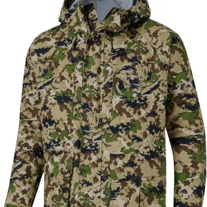 BASSDASH Walker Breathable Waterproof Fishing Hunting Wading Jackets with Silent Outer Fabric for Men Women in 7 Sizes