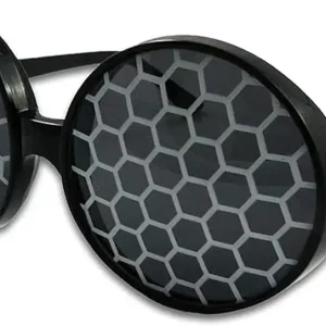 Bee Fly Sunglasses, Bumble Bee Accessory for Kids and Adults, Fun Oversized Bug-Inspired Glasses