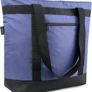 BeeGreen Insulated Cooler Bag Leakproof Freezer Shopping Tote for Groceries Thermal Food Delivery Bag