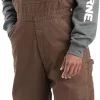 Berne Men's Heartland Insulated Washed Traditional Duck Bib Overall