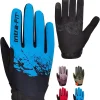 Bike Cycling Gloves for Short Rides, Running Gloves, Fishing Gloves, Touch Screen, Lightweight, Stretchy, Excellent Grip, for Summer Everyday Wear