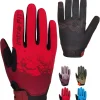 Bike Cycling Gloves for Short Rides, Running Gloves, Fishing Gloves, Touch Screen, Lightweight, Stretchy, Excellent Grip, for Summer Everyday Wear