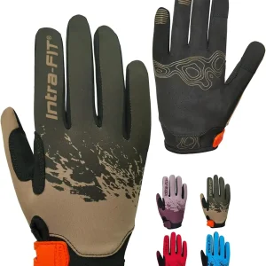 Bike Cycling Gloves for Short Rides, Running Gloves, Fishing Gloves, Touch Screen, Lightweight, Stretchy, Excellent Grip, for Summer Everyday Wear