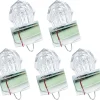 BLUEWING Diamond Fishing Lights 3X-5X Brighter LED Deep Drop Underwater Flashers Water-Activated Lighted Fish Lures for Swordfish, Tilefish, Halibut, Tuna, Grouper
