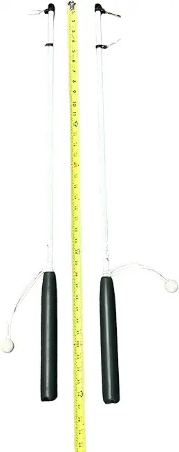 Boating Flagpole for Rod Holders and/or Rocket Launchers (Two 3' Poles)