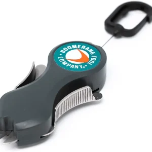 Boomerang Tool Company SNIP Fishing Line Cutters with Retractable Tether and Stainless Steel Blades that Cut Braid, Mono and Fluoro Lines Clean and Smooth!