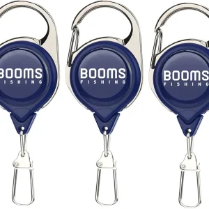 Booms Fishing RG1 Fly Fishing Zinger Retractor 3 pcs
