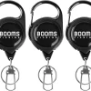 Booms Fishing RG1 Fly Fishing Zinger Retractor 3 pcs
