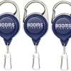 Booms Fishing RG1 Fly Fishing Zinger Retractor 3 pcs