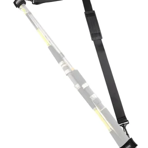 Booms Fishing RS4 Rod Carrier Strap Sling Shoulder Belt, Black