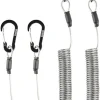 Booms Fishing T02 Fishing Pole Tether, Kayak Paddle Leash, Paddle Board Fishing Accessories, Heavy Duty Fishing Lanyard for Fishing Tools/Rods/Paddles