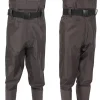 Bootfoot Chest Wader, 3-Ply Nylon/PVC Waterproof Fishing Chest Waders for Men and Women