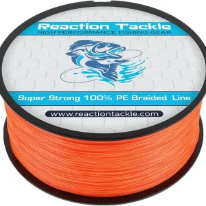 Braided Fishing Line - Pro Grade Power Performance for Saltwater or Freshwater Fish - Colored Fishing Line Braid for Extra Visibility
