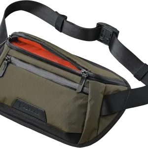 Bravo Sling Mini X-Pac X42 - Chest Bag Fits an iPad Mini, 5L Medium Crossbody Bag for Men Weather Resistant Fabrics, Adjustable Shoulder Strap, Quick Release Maglockz Buckle (Olive Green)