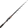 Bronze Warrior Toray 24-Ton Carbon Matrix Telescopic Fishing Rod, 2.1M 6.89FT, Medium Power, Medium-Heavy Line, Spinning & Casting, Adult, Bass, Trout, Salmon