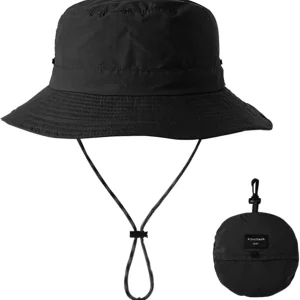 Bucket Hat Foldable Boonie Hat UPF 50+ Sun Protection for Urban Outdoor Beach Fishing Summer Safari Hiking Men Women