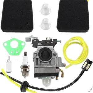 BXTech 63022 Carburetor for Eskimo Ice Auger Shark Z51 51cc Mako Stingray 8" Power Z71 71cc Drill Z71Q10 12506 52cc 55cc Earth Auger Post Hole Digger Carb