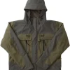 Caddis Men's Green Natural Breathable Wader Jacket