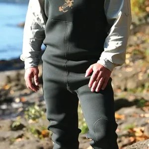 Caddis Men's Green Neoprene Stocking Foot Wader
