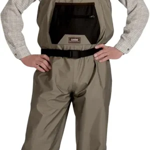 Caddis Men's Taupe Affordable Breathable Stocking Foot Wader