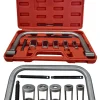 Car Valve Spring Compressor, Auto Valve Spring Removal Tool, 10PCS C Clamp Service Kit for ATV, Car, Motorcycle, Small Engine Vehicle Equipment