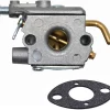 Carbman 640231A Carburetor Compatible with Tecumseh 632941 A,B,C 640901 632979 640911 Strike Master Ice Auger for TC200 TC300 Engines with Gaskets