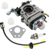 Carburetor for Eskimo Ice Auger Shark Z51 51cc Mako Stingray 8" Power Z71 71cc Drill Z71Q10 12506 52cc 55cc Earth Auger Post Hole Digger Carb