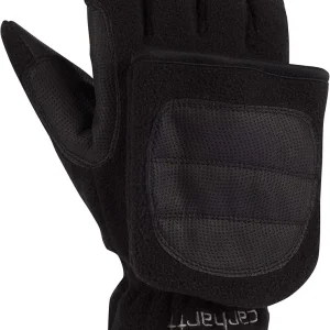Carhartt Men's Hunt Fleece Camo Flip Mitten