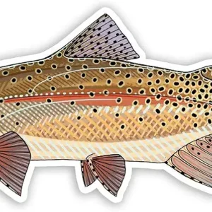 Casey Underwood Yellowstone Cutthroat Decal Sticker