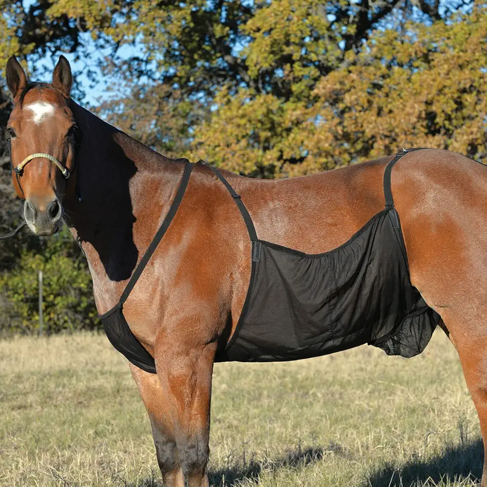 Cashel Fly Sheet Belly Guard, Large, Black