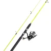 Catfish Fishing Rod and Reel Combo, 2-Piece Spinning Combo, Durable Graphite & Glass Blanks Fishing Pole for Crappie