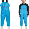 Chest Waders for Kids Youth Fishing Waders Waterproof Hunting Waders with Boots Nylon Waders for Toddler Children