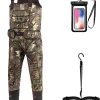 Chest Waders,Hunting Waders for Men with 600G Insulation, Waterproof Neoprene Camo Fishing Waders with Bootfoot Wader