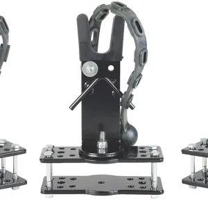 CLAM Universal ATV Auger Mount � Heavy-Duty 3-Point Bracket, Secure Transport for Ice Fishing Augers