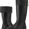 Classic Men�s Rainboot Neoprene Rubber Rain Boots for Men Waterproof with Adjustable Closure